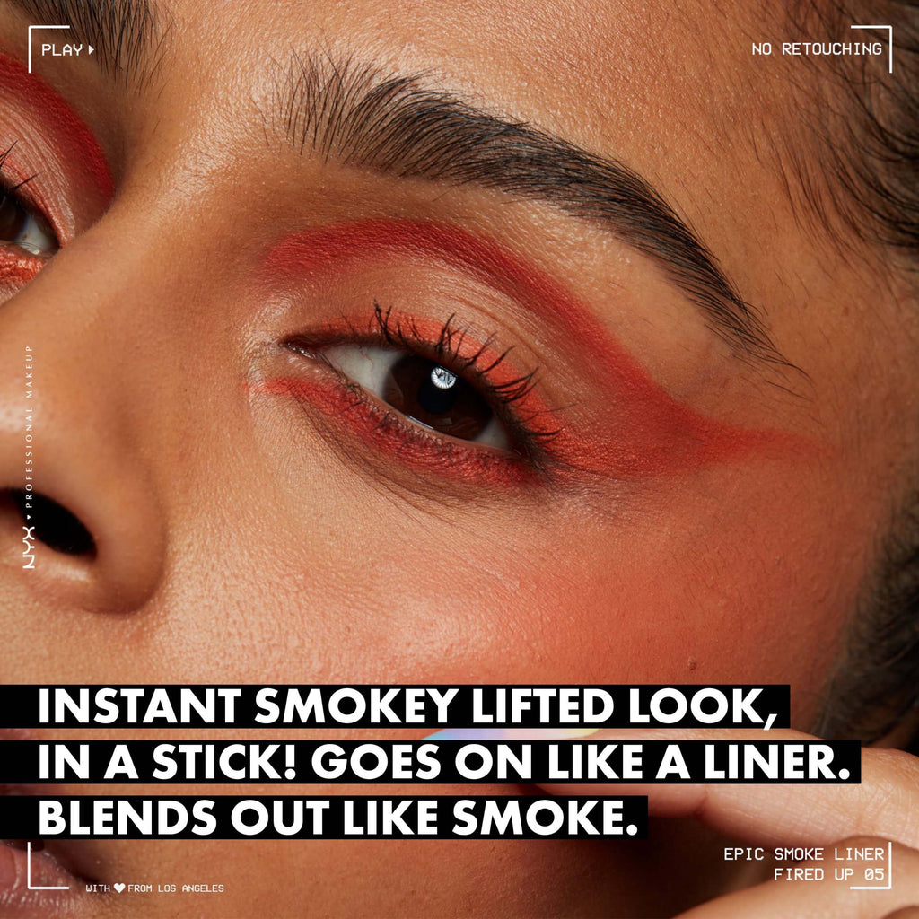 NYX Professional Makeup Epic Smoke Liner, Vegan Smokey Eyeliner, Fired Up
