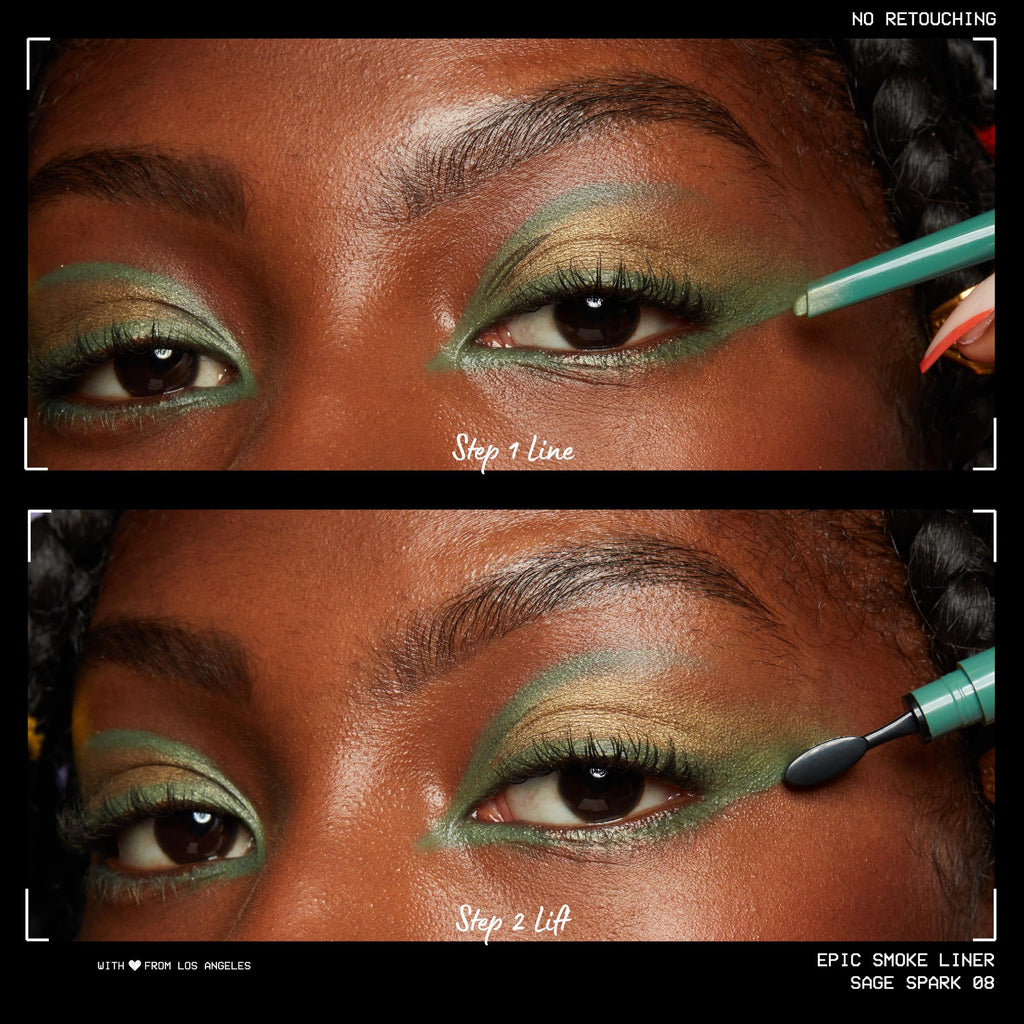 NYX Professional Makeup Epic Smoke Liner, Vegan Smokey Eyeliner, Sage Sparks