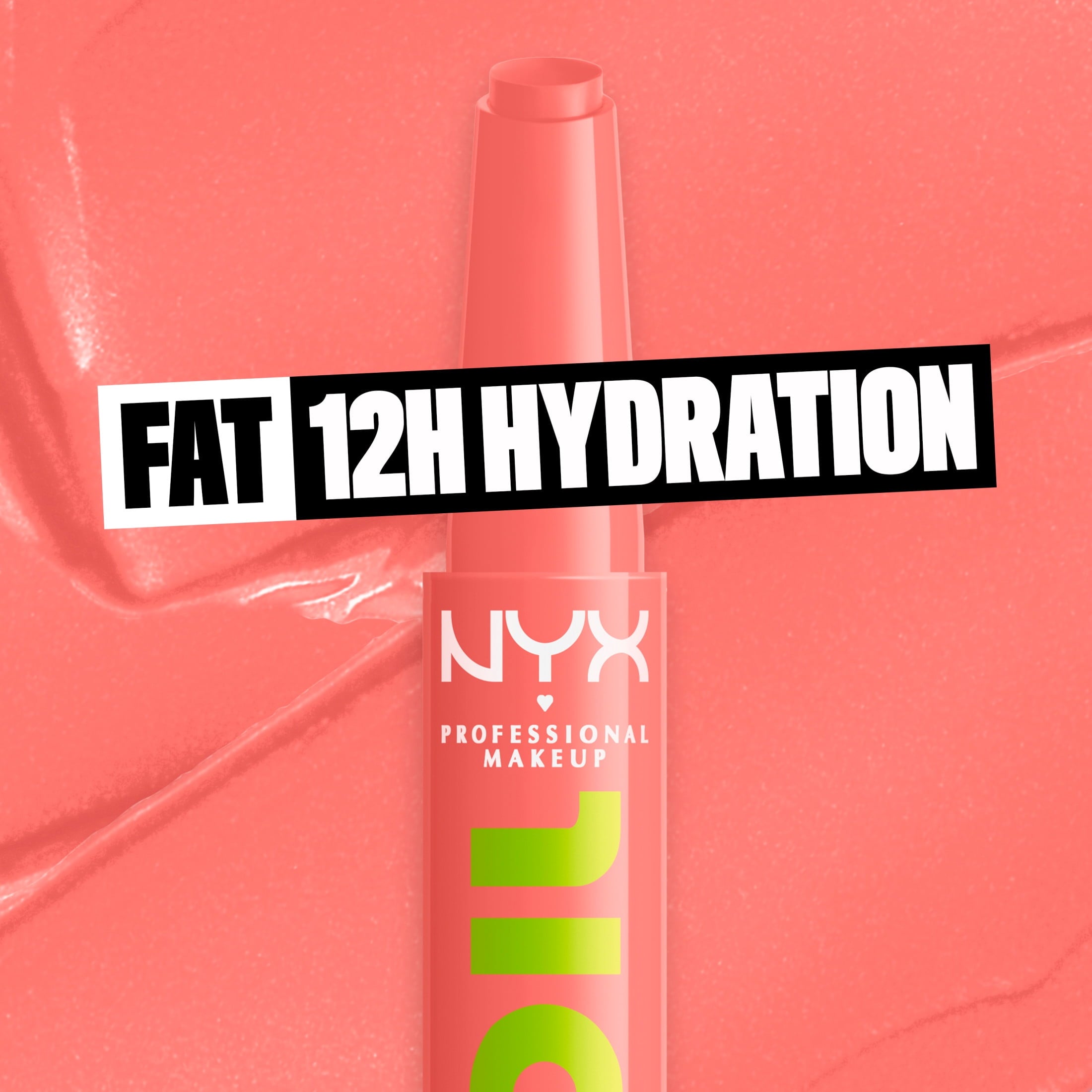 NYX Professional Makeup Fat Oil Slick Click Hydrating Tinted Lip Gloss with Lightweight Hydration, Story or Post, 0.07 oz