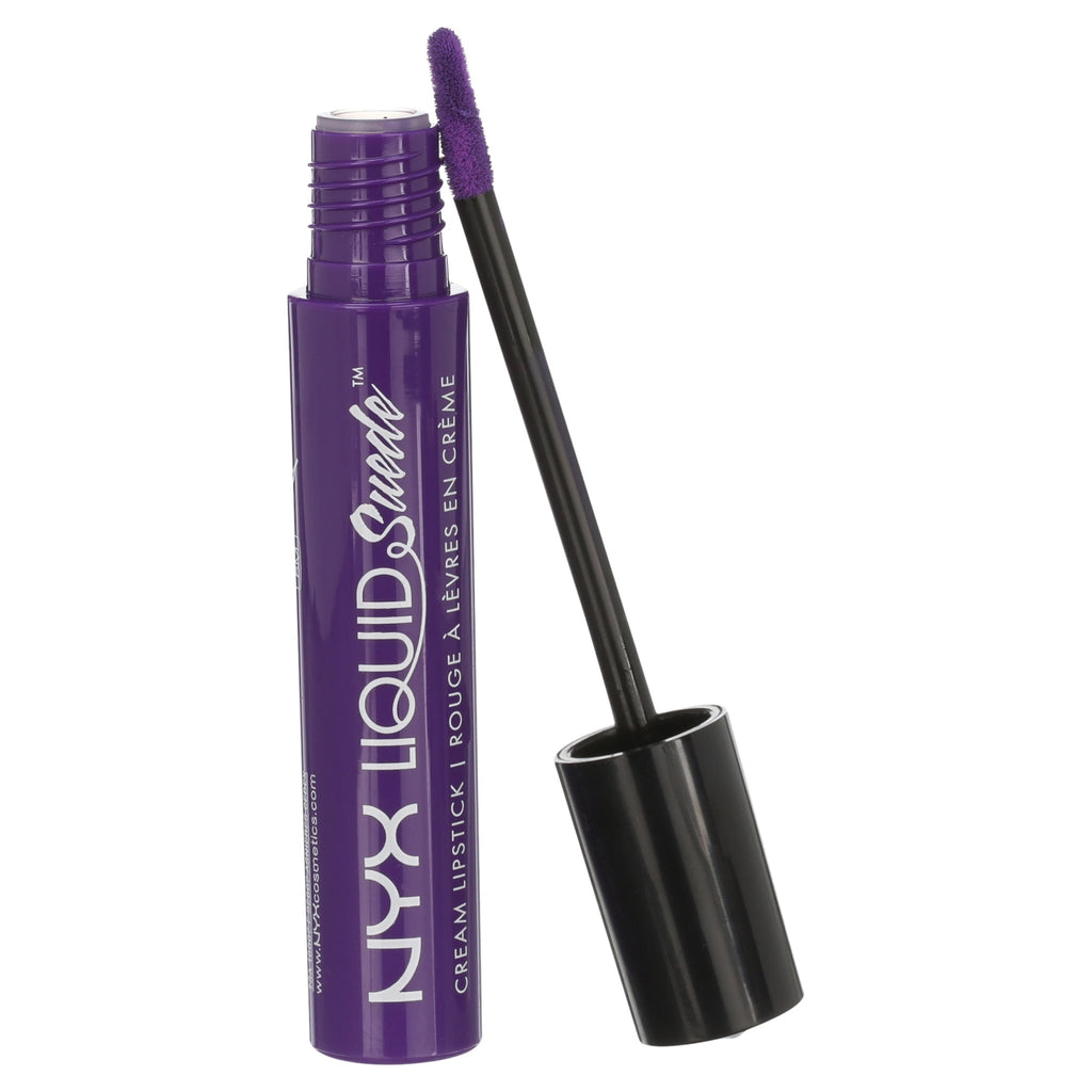 NYX Professional Makeup Liquid Suede Cream Lipstick, Amethyst
