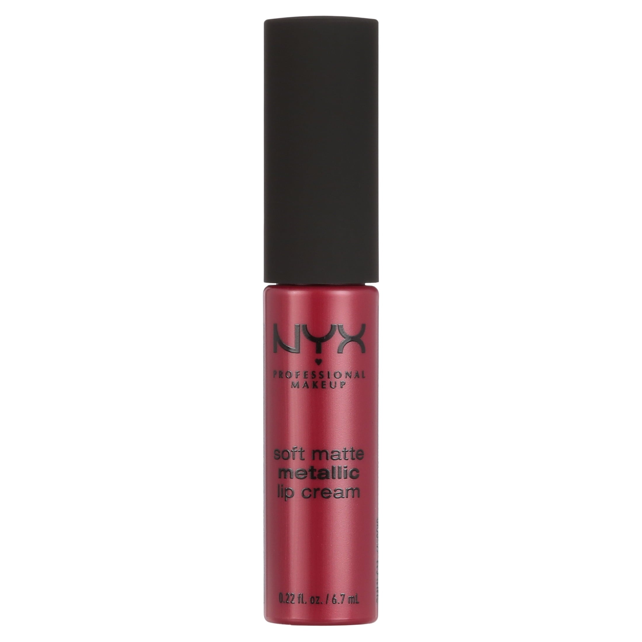 NYX Professional Makeup Soft Matte Metallic Lip Cream, Madrid