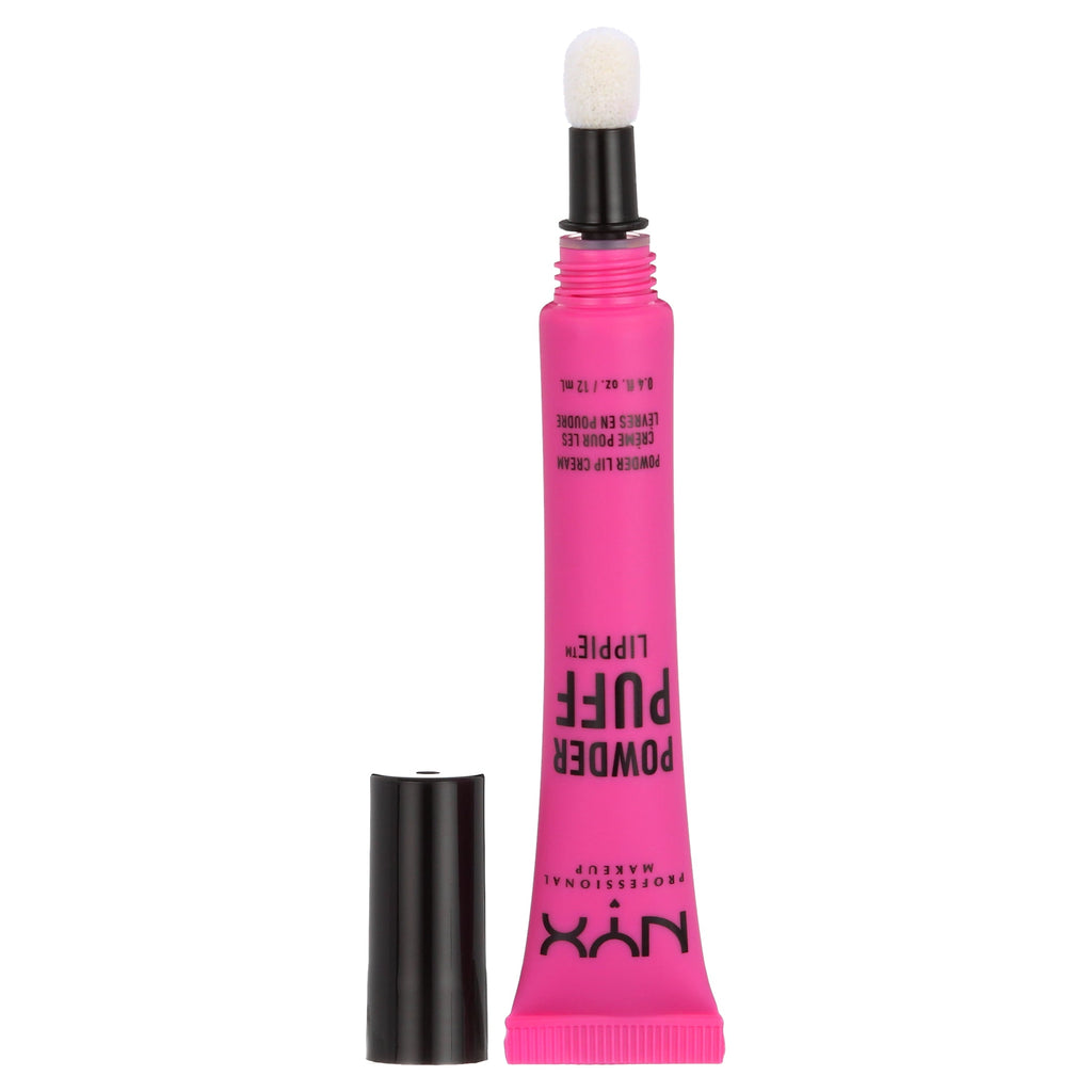 NYX Professional Makeup Powder Puff Lippie Powder Lip Cream, Teenage Dream