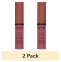 (2 pack) NYX Professional Makeup Butter Gloss Non-Sticky Lip Gloss, Angel Food Cake, 0.27 fl oz
