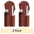 (2 pack) NYX Professional Makeup Butter Gloss Non-Sticky Lip Gloss, Brownie Drip, 0.27 fl oz