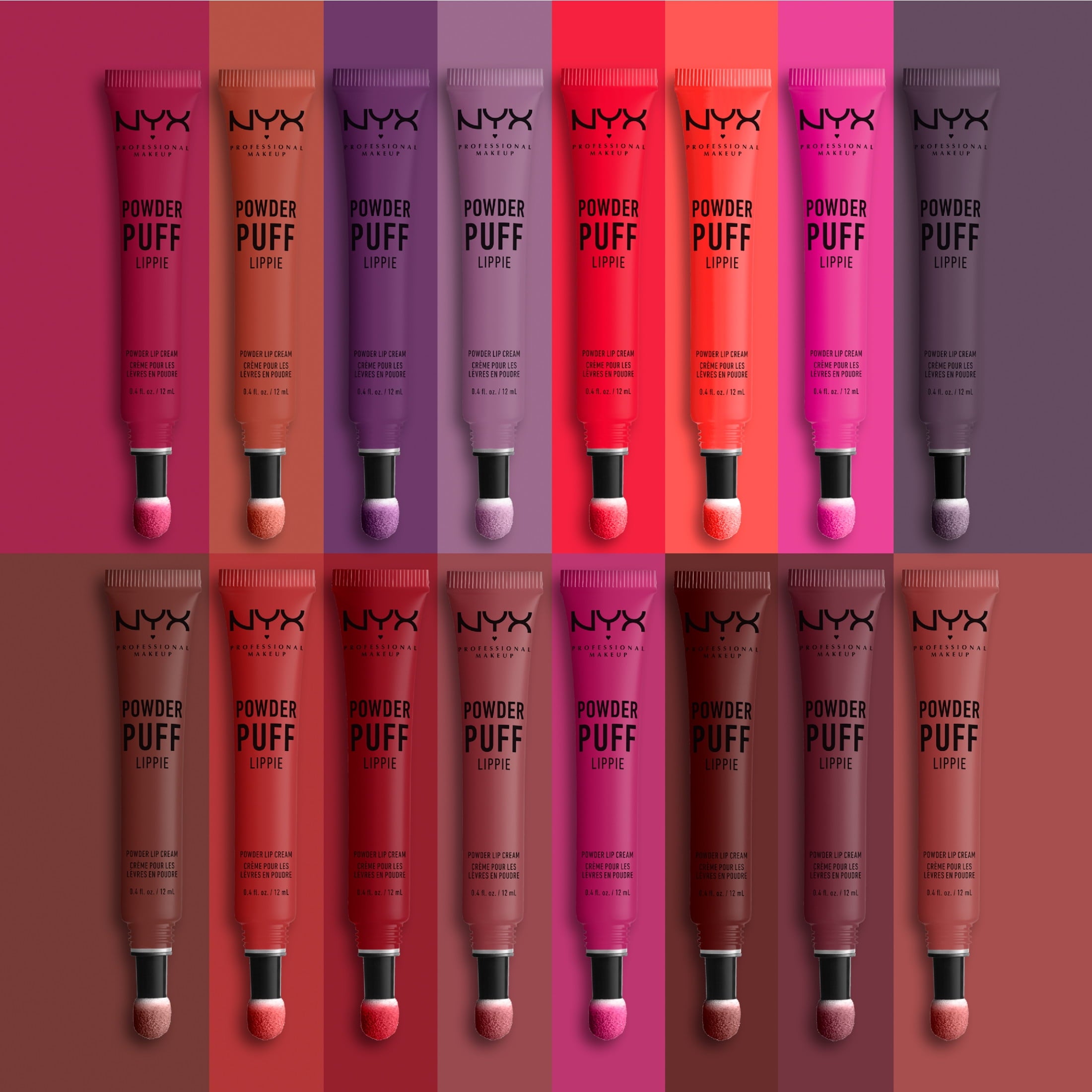 NYX Professional Makeup Powder Puff Lippie Liquid Lipstick Powdery Matte Finish, Senior Class