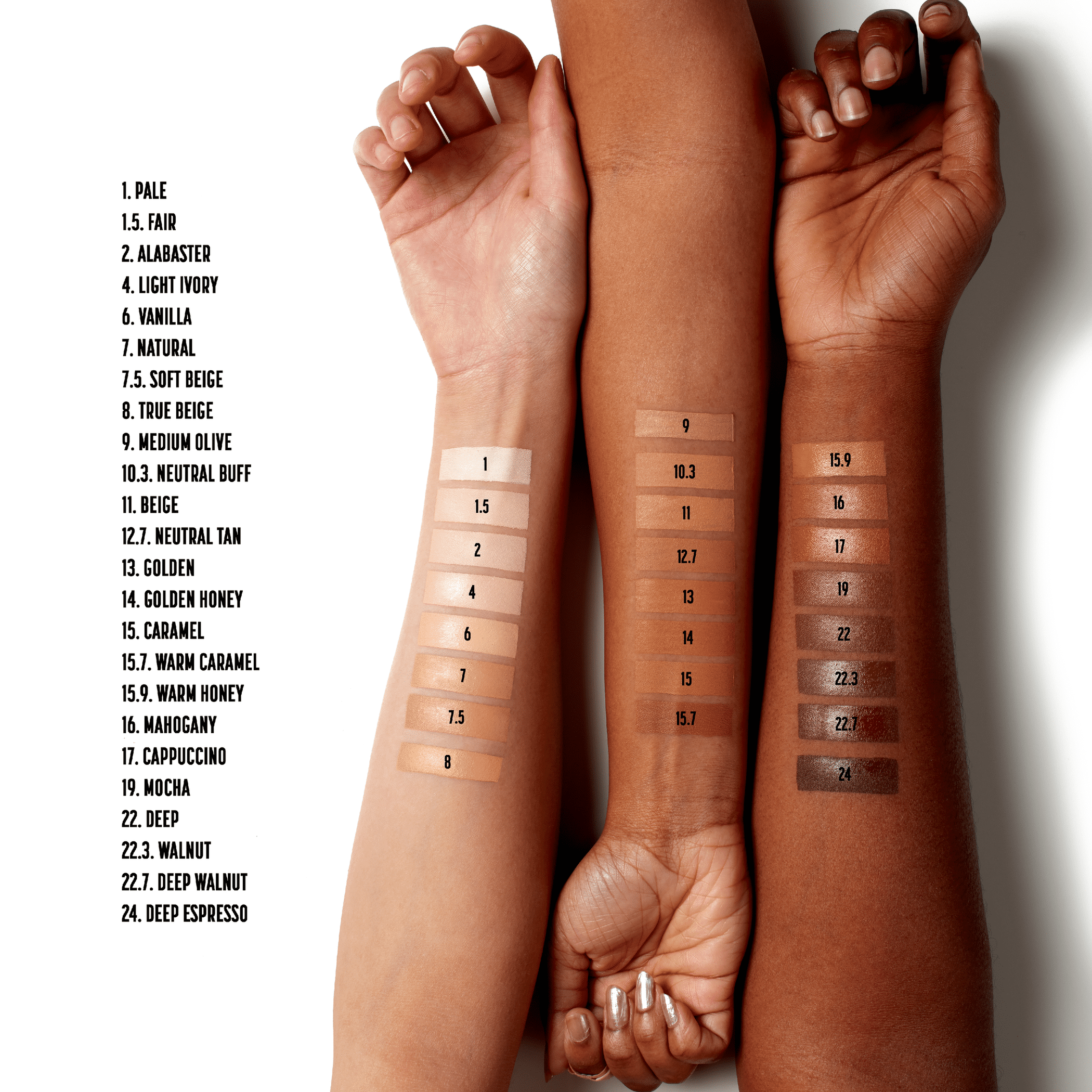 NYX Professional Makeup Can't Stop Won't Stop Full Coverage Concealer, 24Hr Matte Finish, Alabaster, 0.11 fl oz