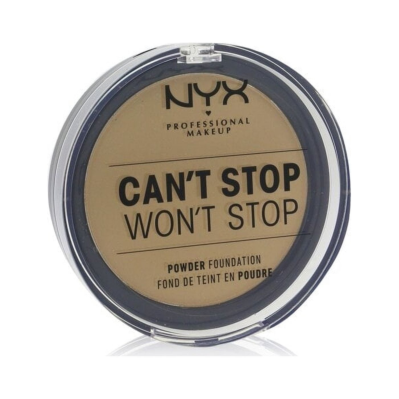 NYX - Can't Stop Won't Stop Powder Foundation - # Beige(10.7g/0.37oz)