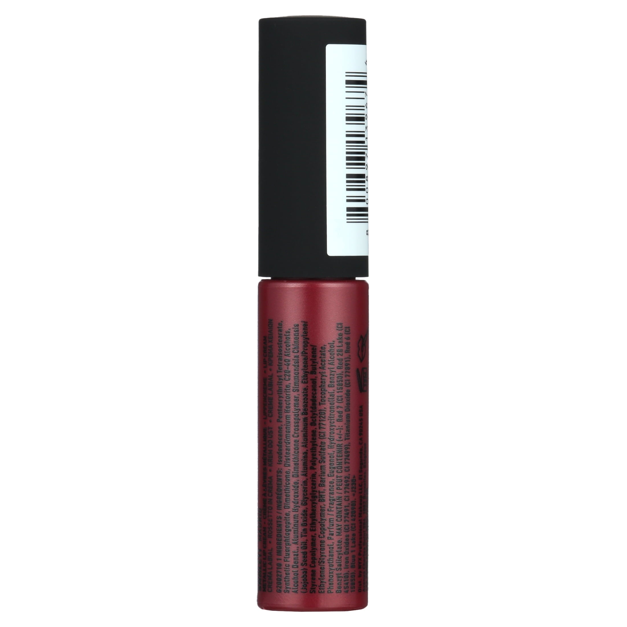 NYX Professional Makeup Soft Matte Metallic Lip Cream, Madrid
