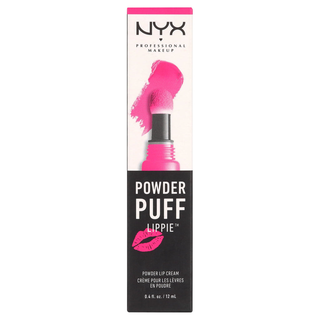 NYX Professional Makeup Powder Puff Lippie Powder Lip Cream, Teenage Dream