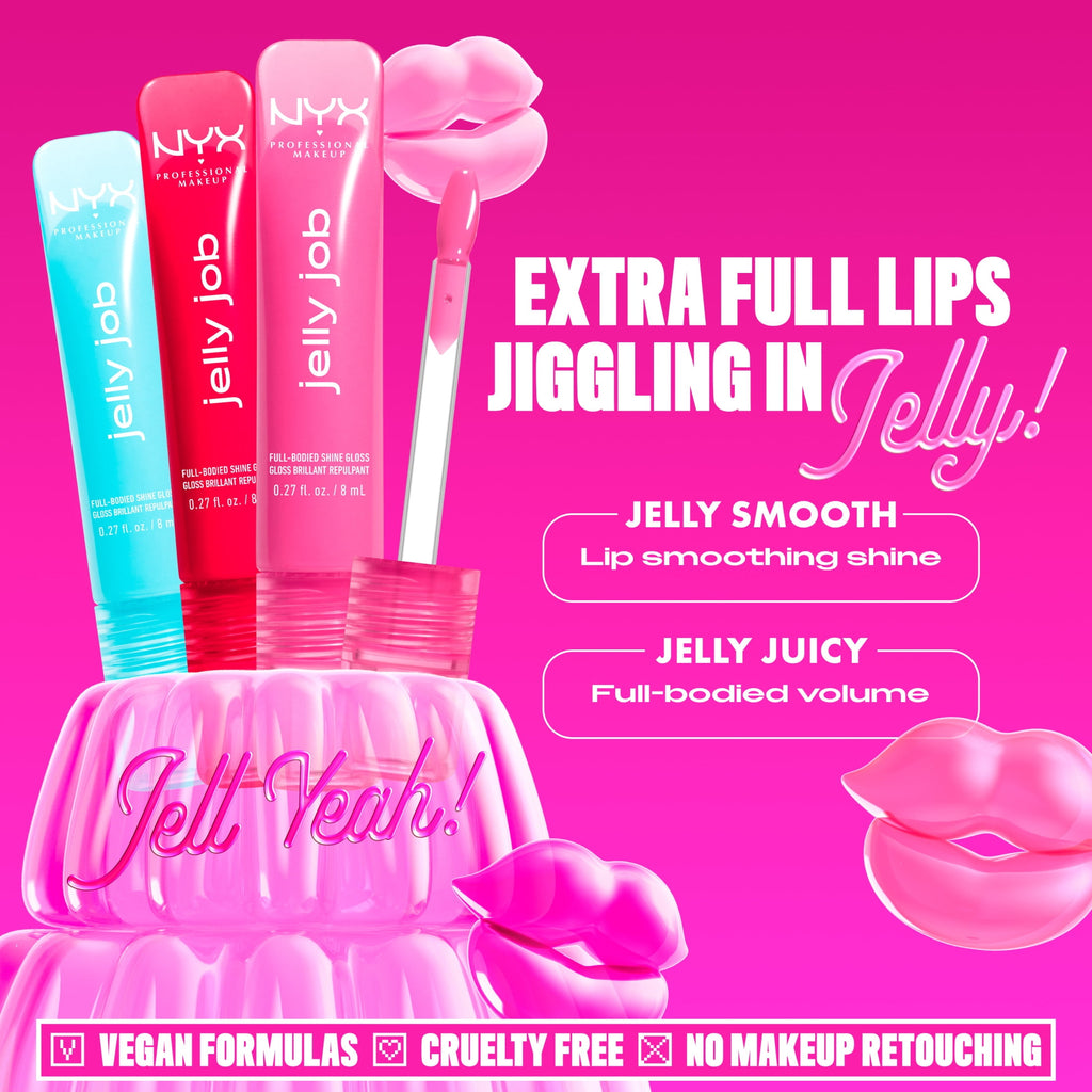 NYX Professional Makeup Jelly Job Lip Gloss, Honey It's Jelly 05