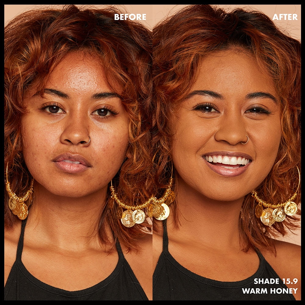 NYX Professional Makeup Can't Stop Won't Stop 24hr Full Coverage Liquid Foundation, Matte Finish, Waterproof, Warm Honey