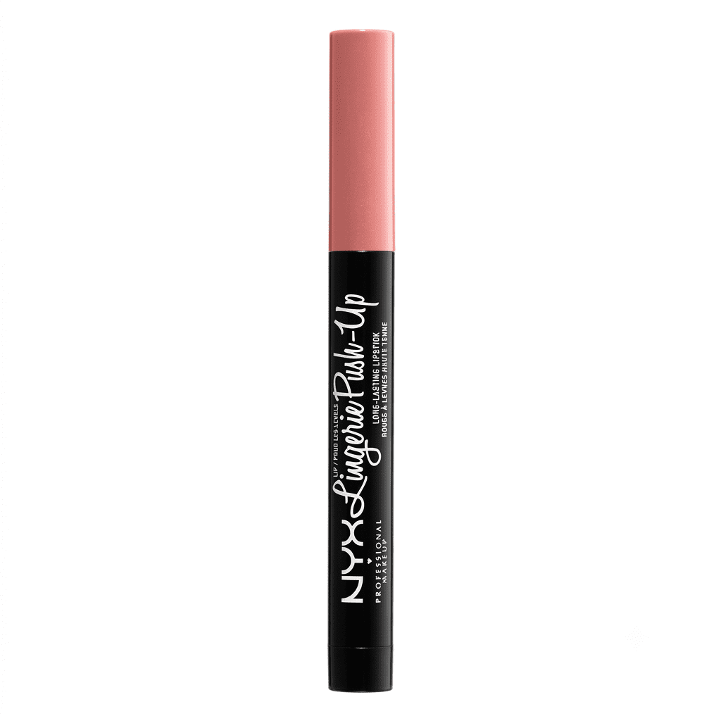 NYX Professional Makeup Lip Lingerie Push-up Long-lasting Lipstick, 22 Silk Indulgent, 0.05 Oz.