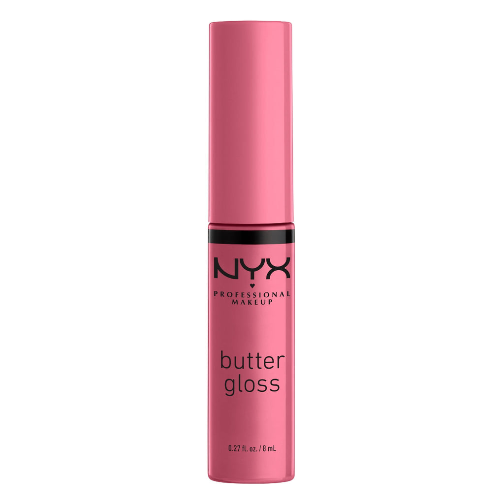 (2 pack) NYX Professional Makeup Butter Gloss Non-Sticky Lip Gloss, Angel Food Cake, 0.27 fl oz