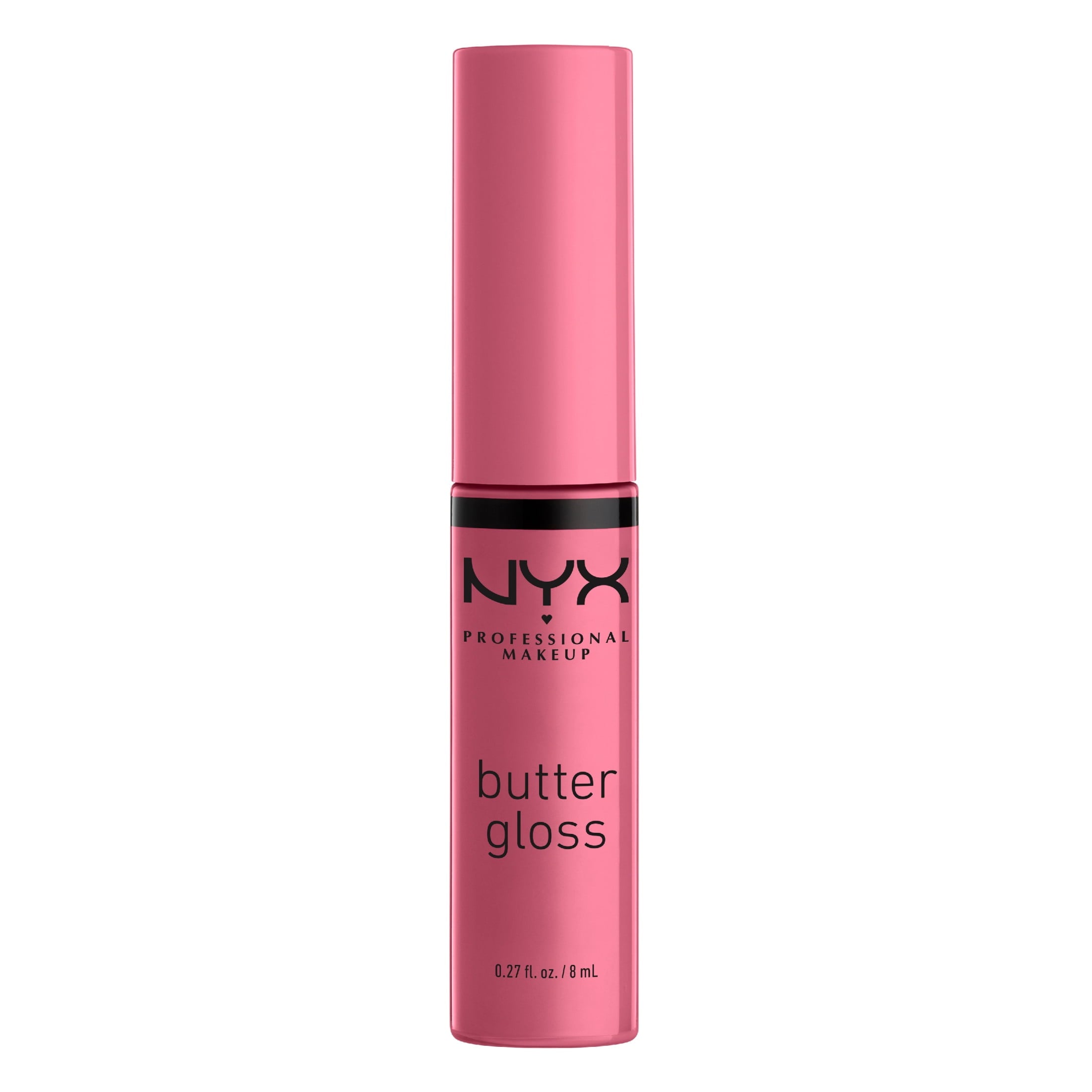 (2 pack) NYX Professional Makeup Butter Gloss Non-Sticky Lip Gloss, Angel Food Cake, 0.27 fl oz