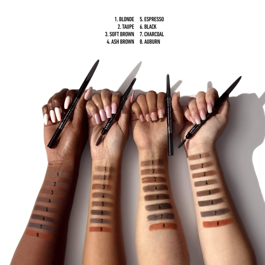 NYX Professional Makeup Precision Eyebrow Pencil, Blonde