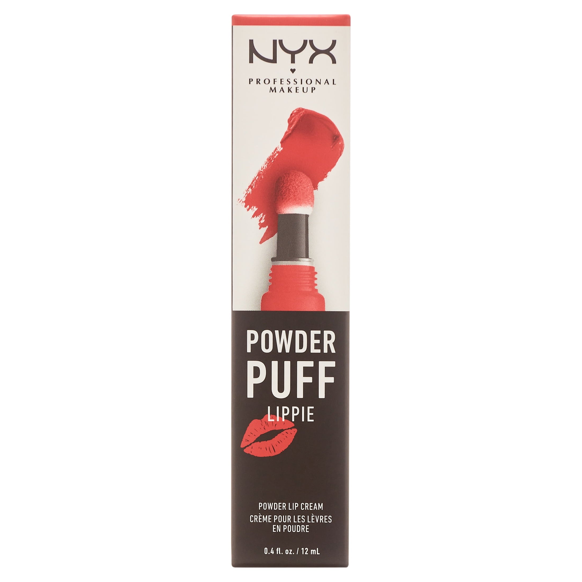 NYX Professional Makeup Powder Puff Lippie Powder Lip Cream, Puppy Love