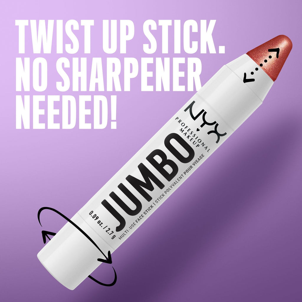 NYX Professional Makeup Jumbo Multi-Use Face Stick Highlighter, Vanilla Ice Cream