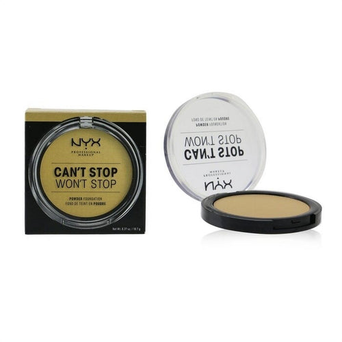 NYX - Can't Stop Won't Stop Powder Foundation - # Beige(10.7g/0.37oz)