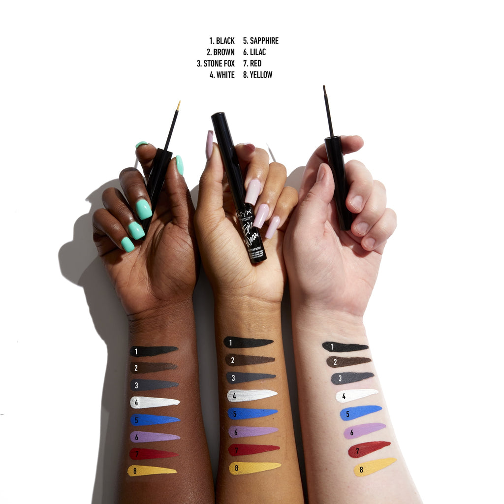 NYX Professional Makeup Epic Wear Liquid Liner, Long-Lasting Waterproof Liquid Eyeliner, Lilac