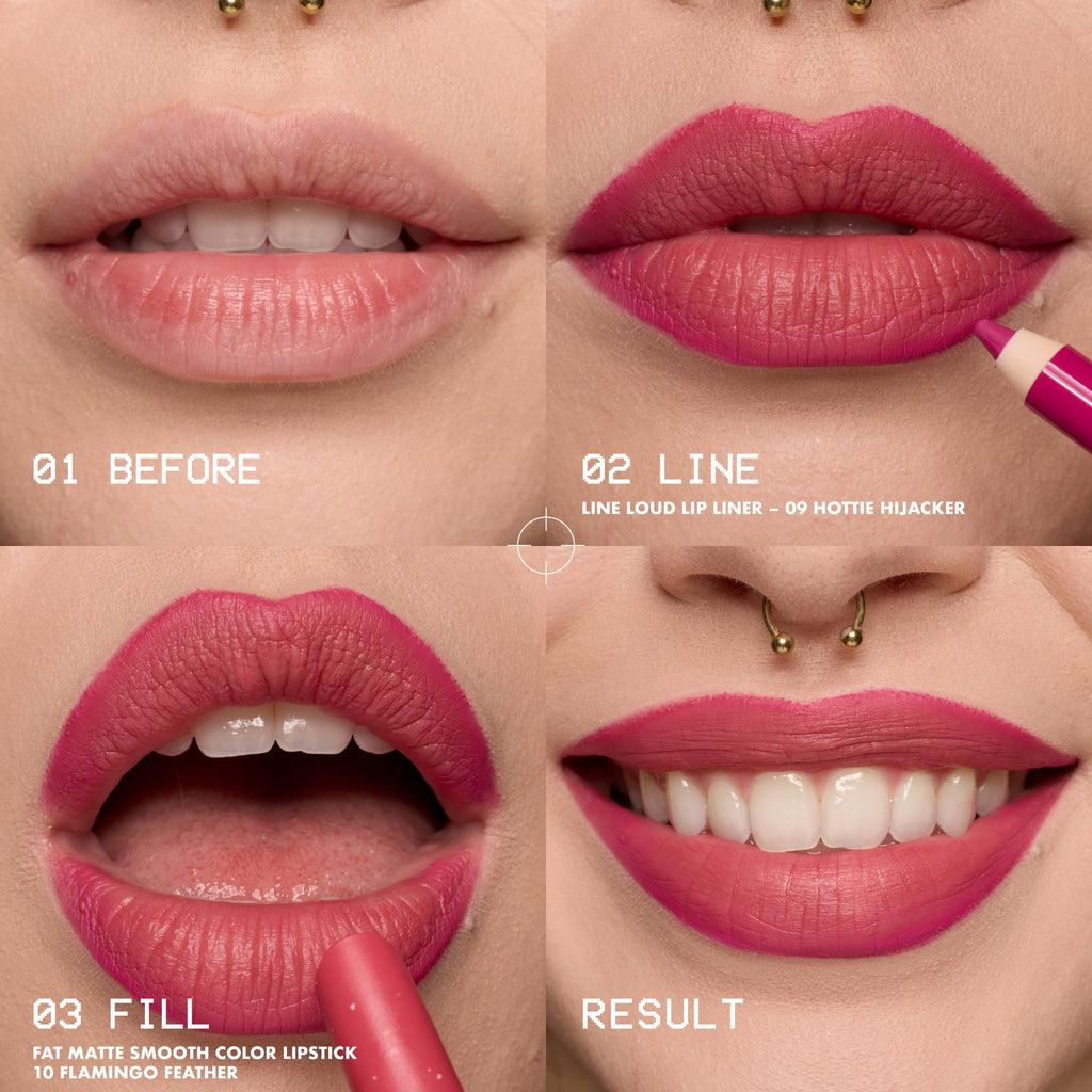 NYX Professional Makeup Fat Matte Lipstick, Smooth Color Long Lasting Lipstick, Mauve Cloud, 0.07 oz