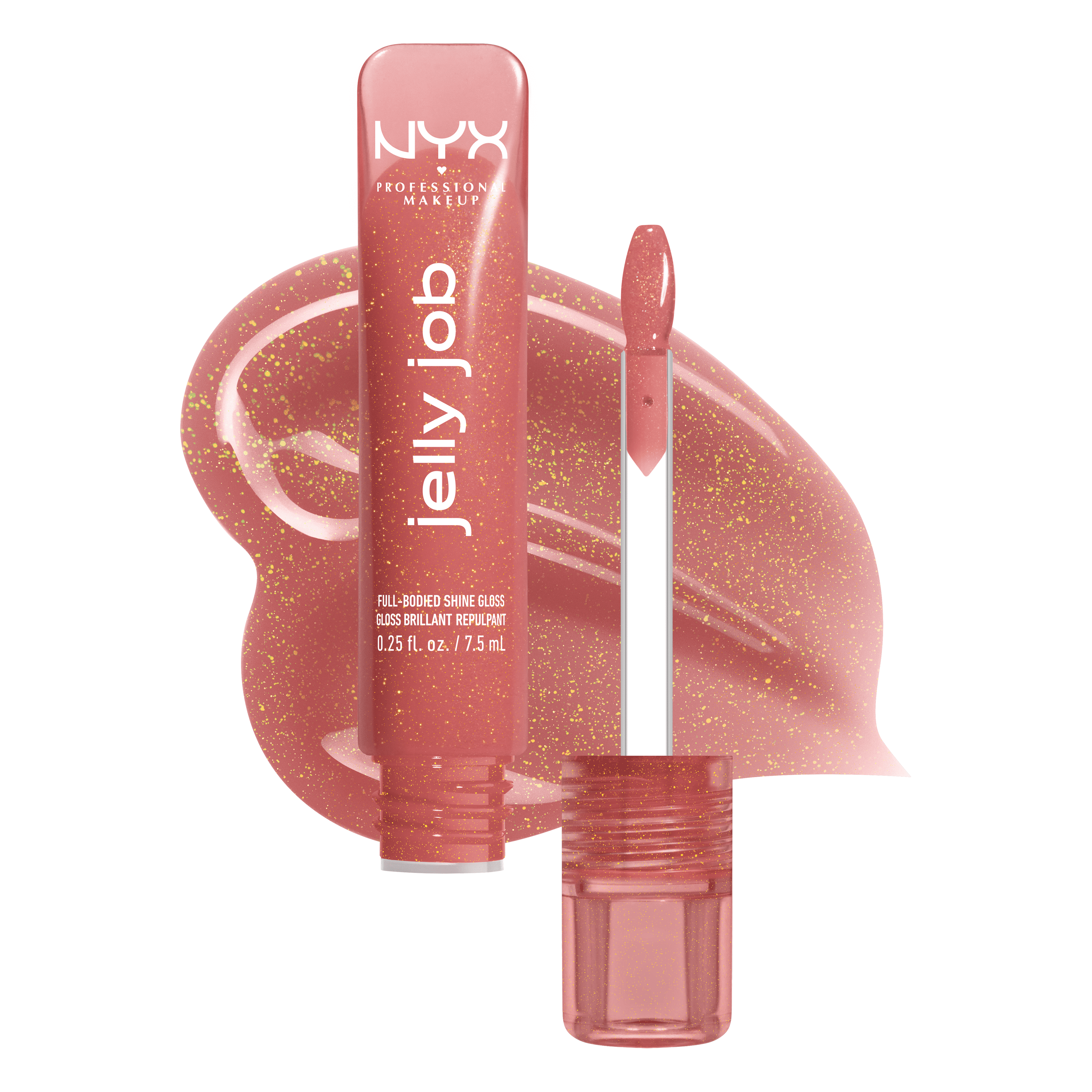 NYX Professional Makeup Jelly Job Lip Gloss, Honey It's Jelly 05