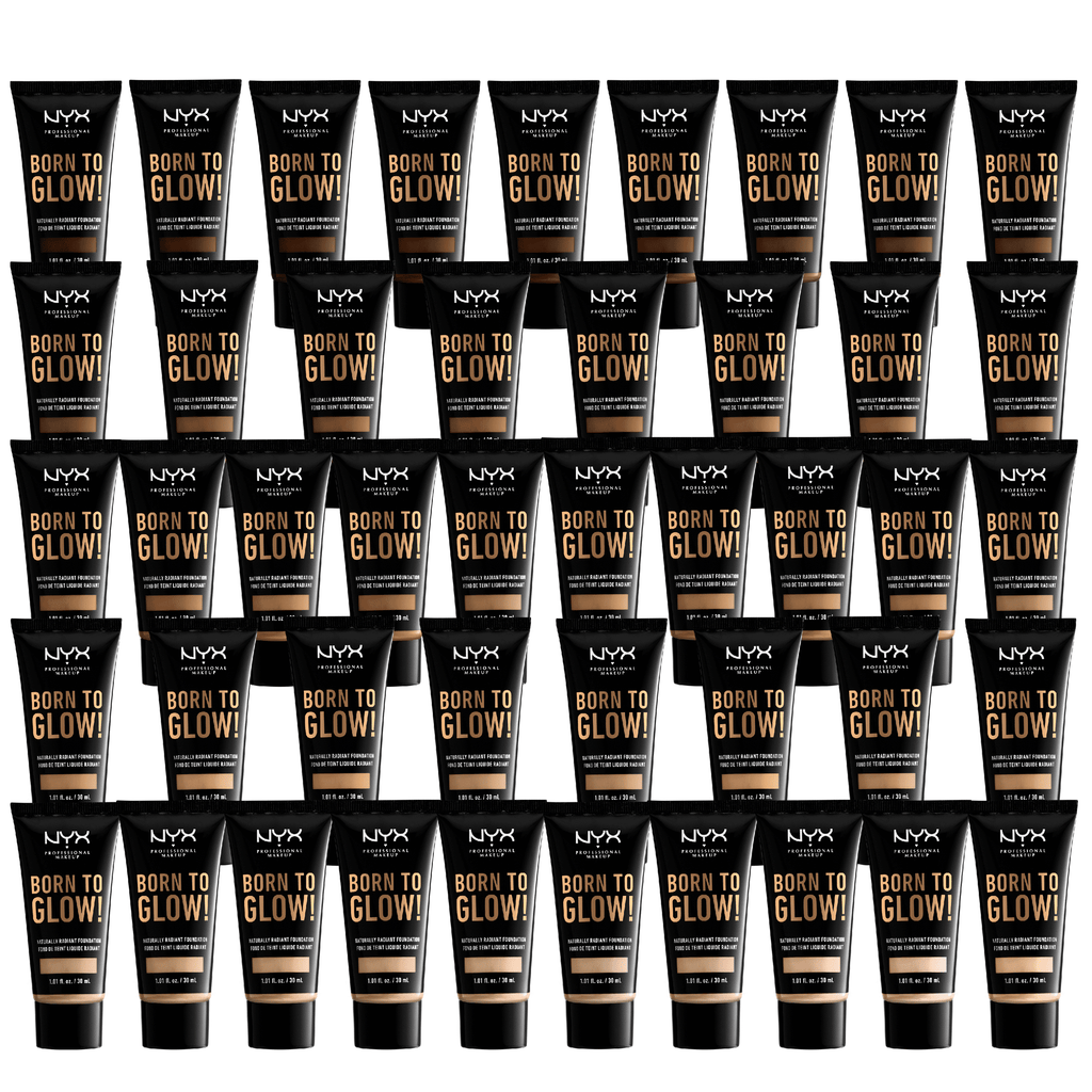 NYX Professional Makeup Born To Glow Naturally Radiant Foundation, Medium Coverage, Vanilla, 1.01 fl oz