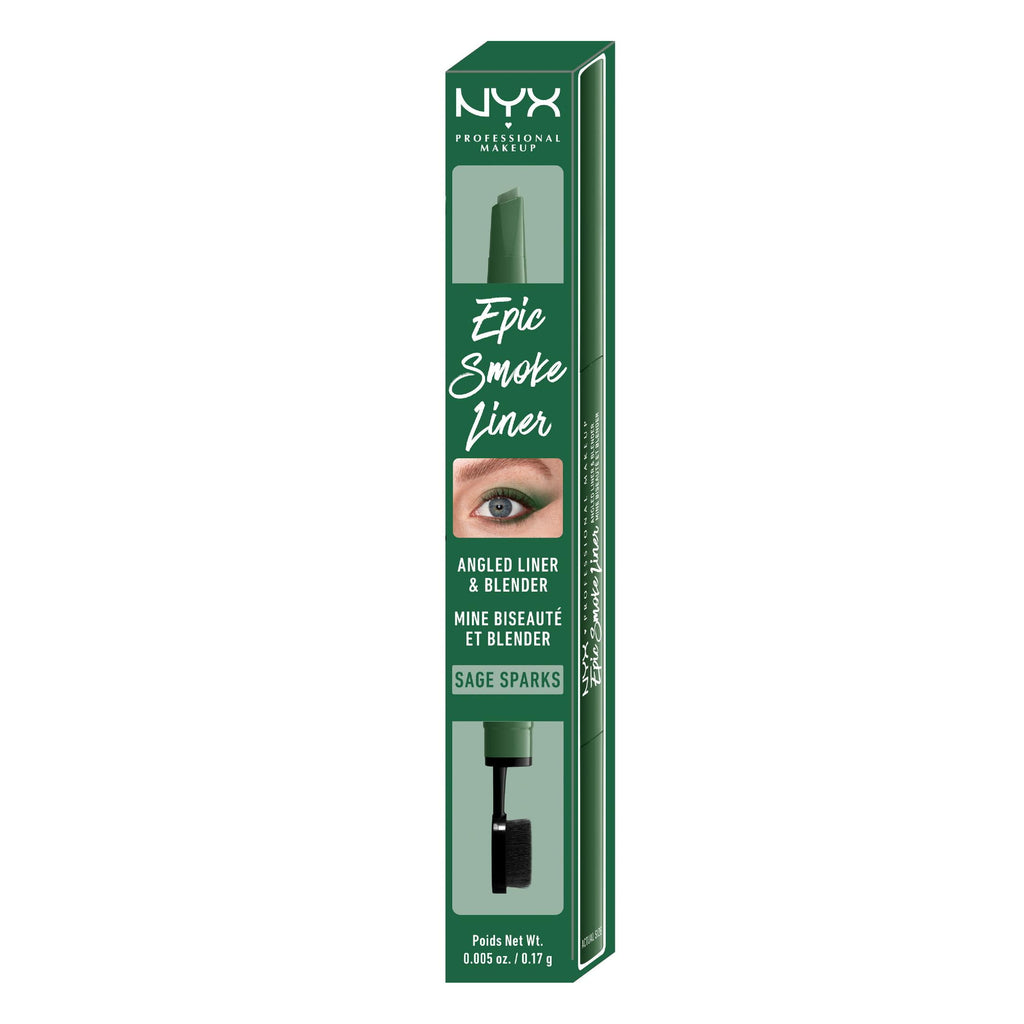 NYX Professional Makeup Epic Smoke Liner, Vegan Smokey Eyeliner, Sage Sparks