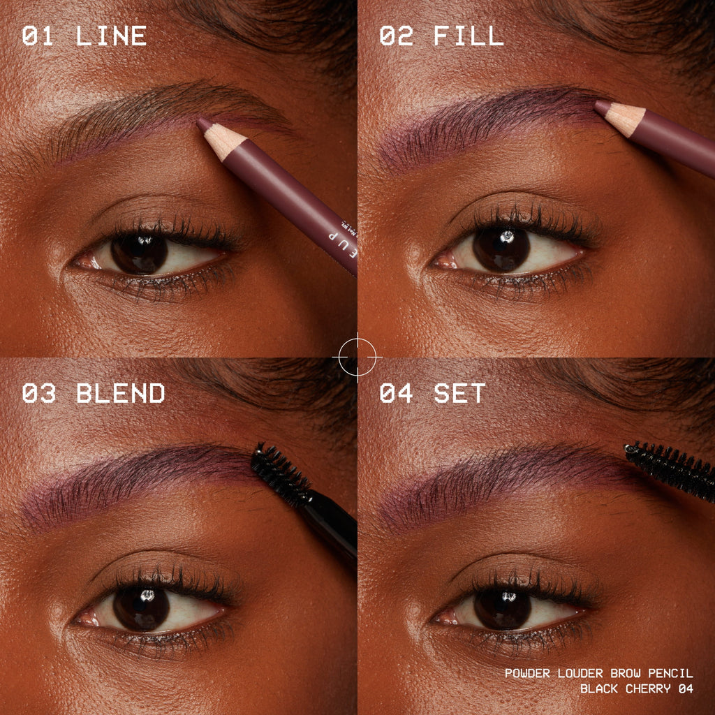 NYX Professional Makeup  Powder Louder Brow Pencil, Taupe