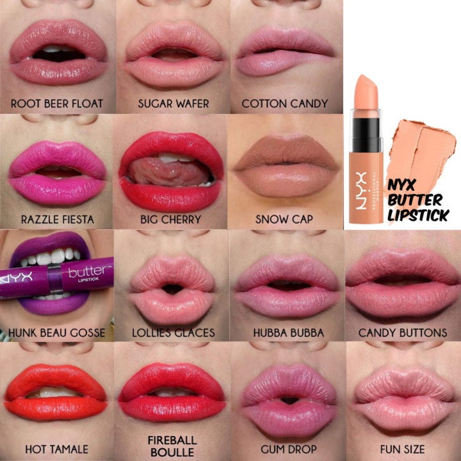 NYX Butter Lipstick, Hot Tamale