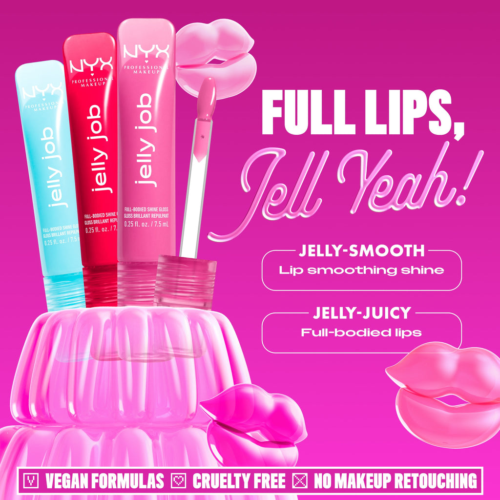 NYX Professional Makeup Jelly Job Lip Gloss, Toast N Jelly 04