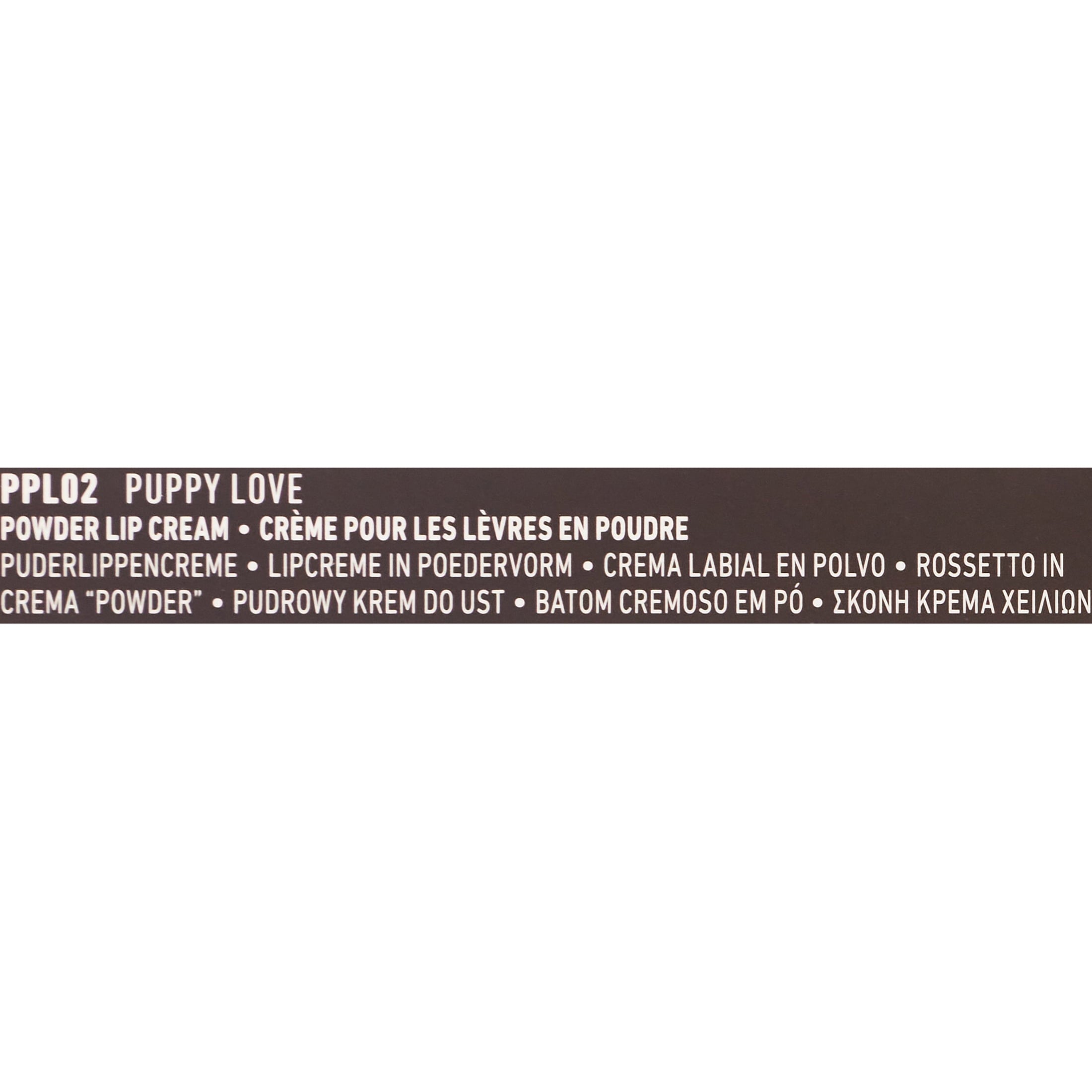 NYX Professional Makeup Powder Puff Lippie Powder Lip Cream, Puppy Love
