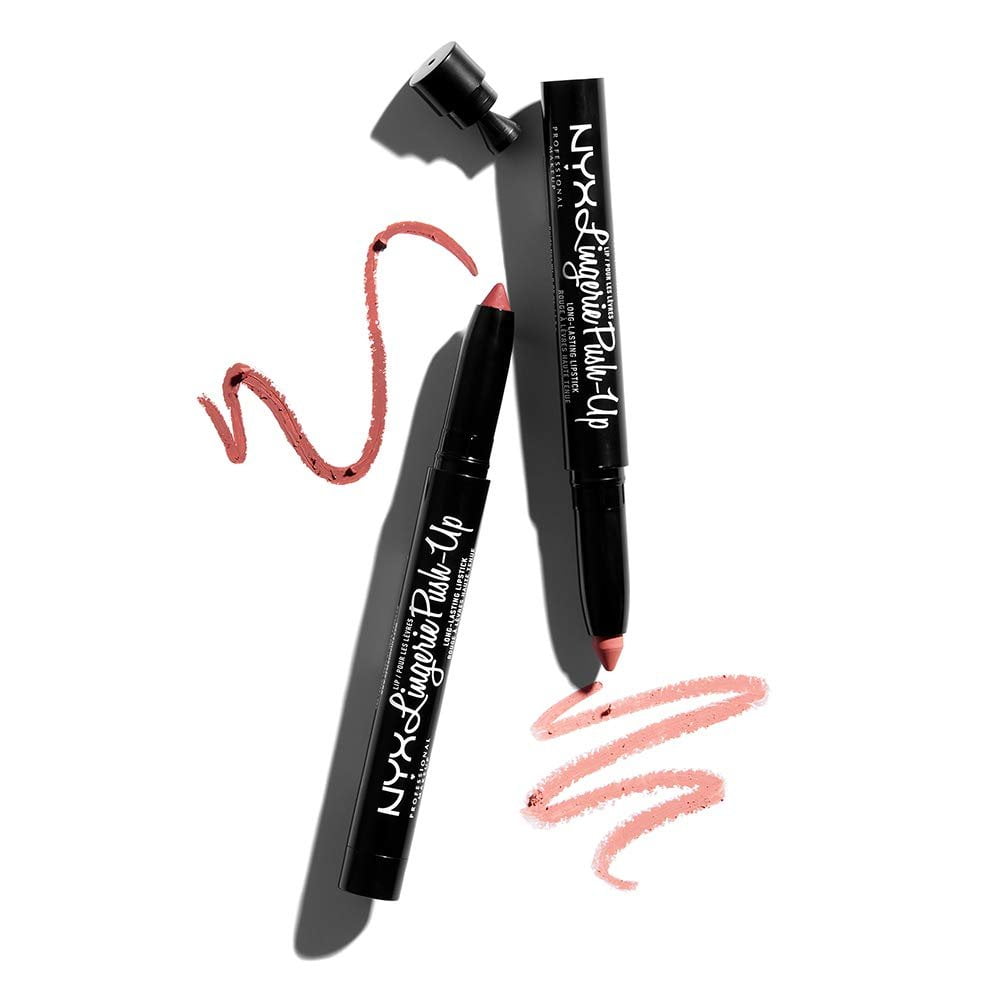 NYX Professional Makeup Lip Lingerie Push-up Long-lasting Lipstick, 09 Corset, 0.05 Oz.