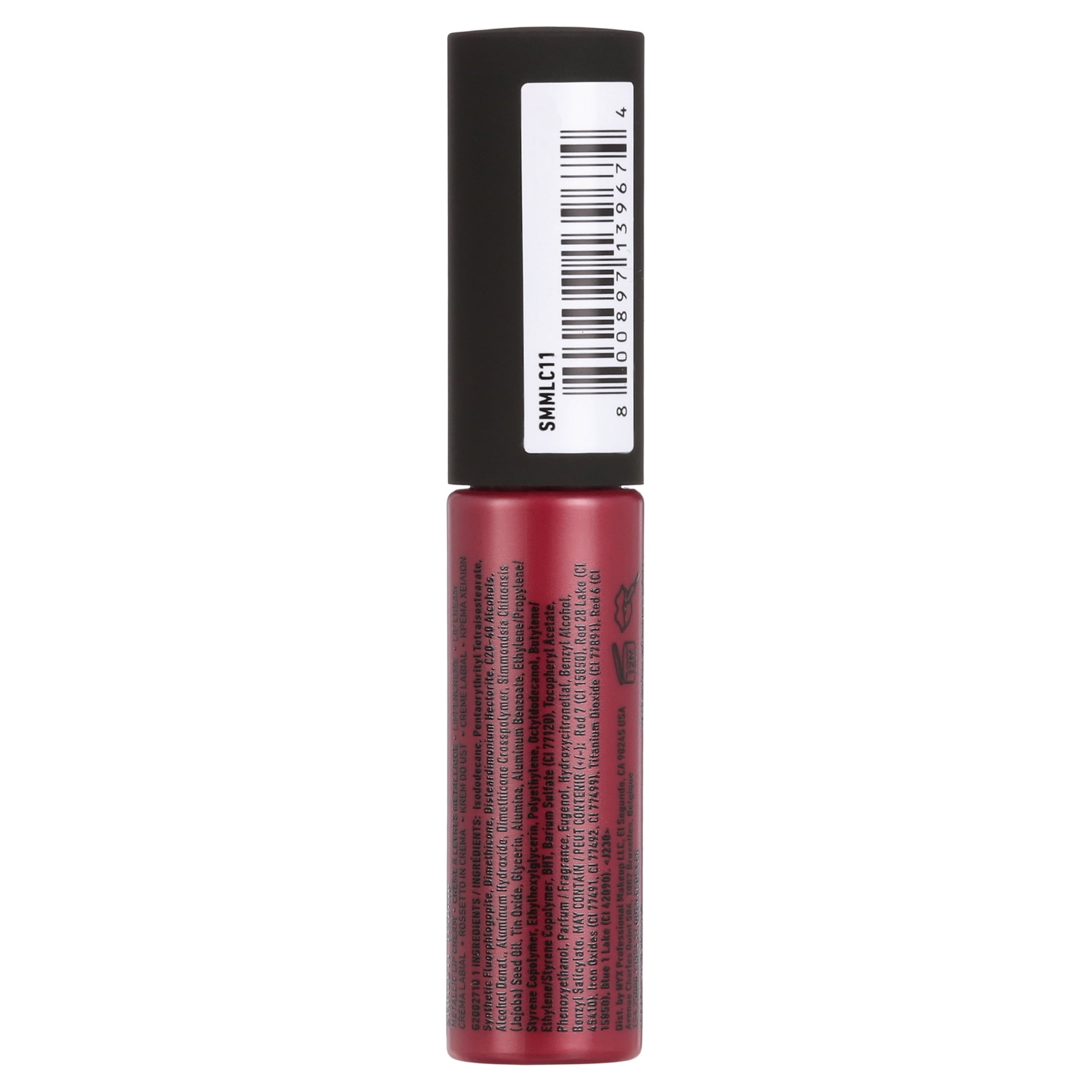 NYX Professional Makeup Soft Matte Metallic Lip Cream, Madrid