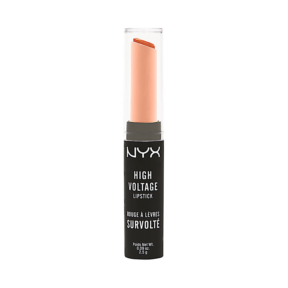 NYX Professional Makeup 2.5g Cosmetics High Voltage Lipstick HVLS15 - Tan-Gerine