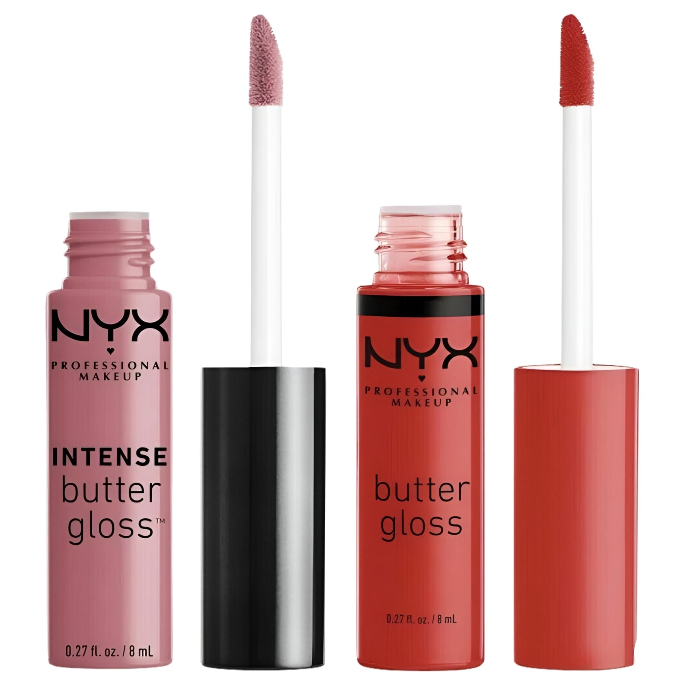 NYX Professional Makeup 2 Piece 2 Me, Luv Me. Butter Gloss Set VDBGD01