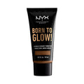 NYX Professional Makeup Born To Glow Naturally Radiant Foundation, Medium Coverage, Mocha
