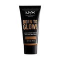 NYX Professional Makeup Born To Glow Naturally Radiant Foundation, Medium Coverage, Sienna
