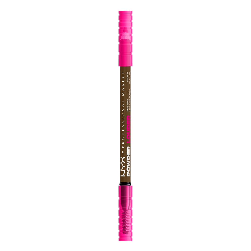 NYX Professional Makeup Brow Powder Louder, Brow Pencil, Soft Brown, 1 Count, Soft Brown, 0.04 oz