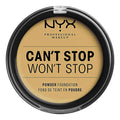 NYX - Can't Stop Won't Stop Powder Foundation - # Beige(10.7g/0.37oz)
