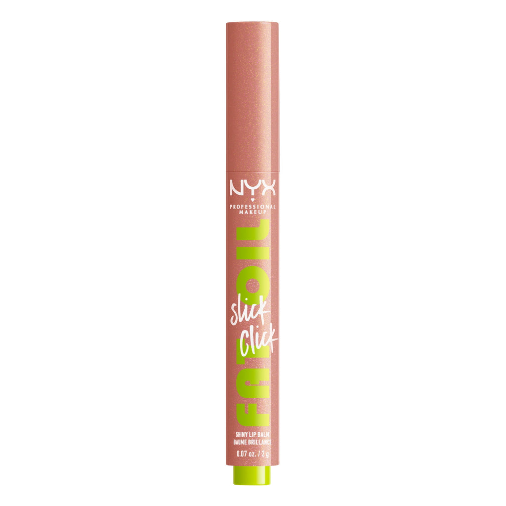 NYX Professional Makeup Fat Oil Slick Click Hydrating Tinted Lip Gloss with Lightweight Hydration, Group Chat, 0.07 oz
