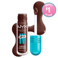 NYX Professional Makeup Lip IV Hydrating Lip Gloss & Lip Stain with Coconut Water, Mocha Me We, 0.16 fl oz