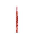 NYX Professional Makeup Lip Lingerie Lip Liner Stain, Waterproof Lip Color, After Hours, 0.03 fl oz