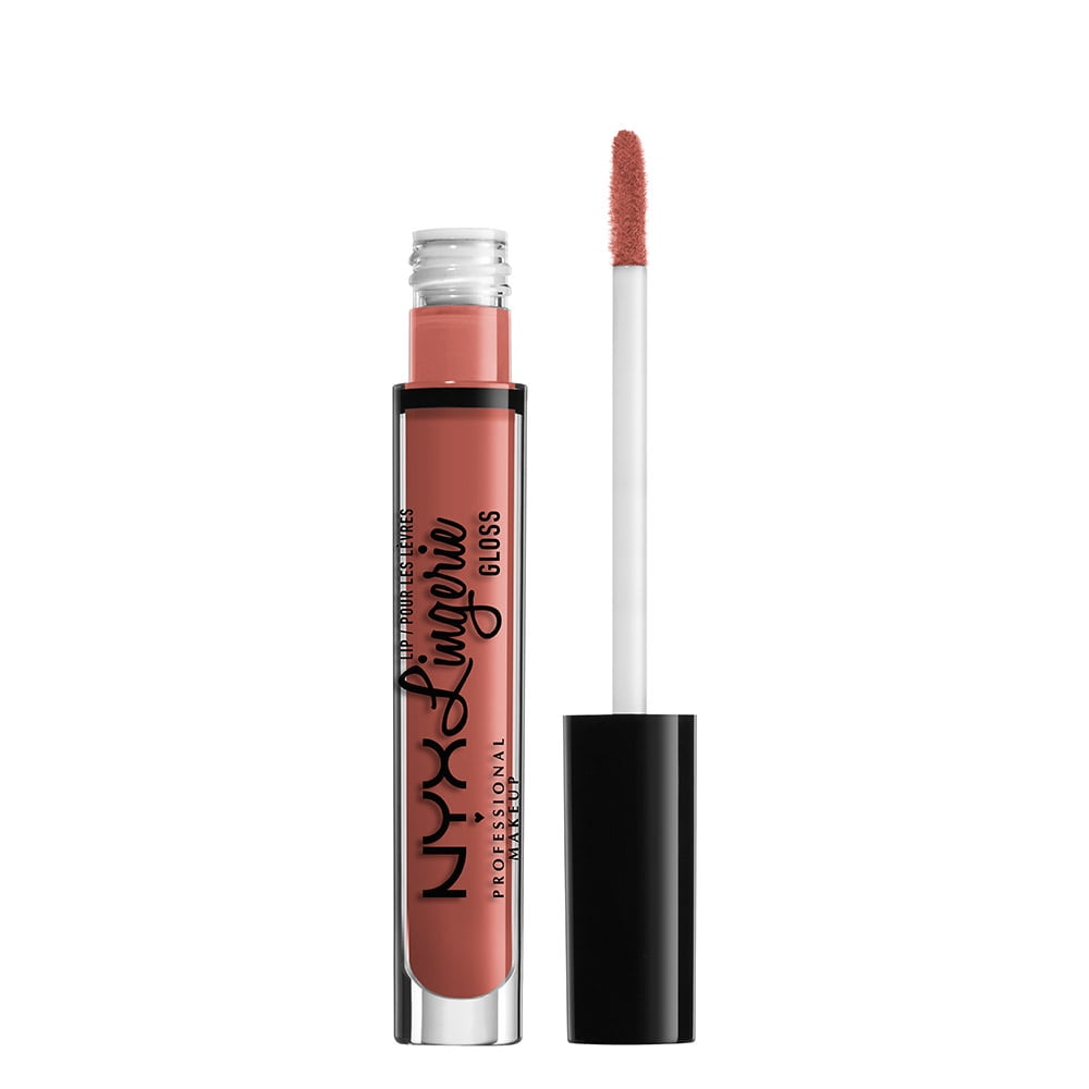 NYX Professional Makeup Lip Lingerie Gloss, Bare with Me