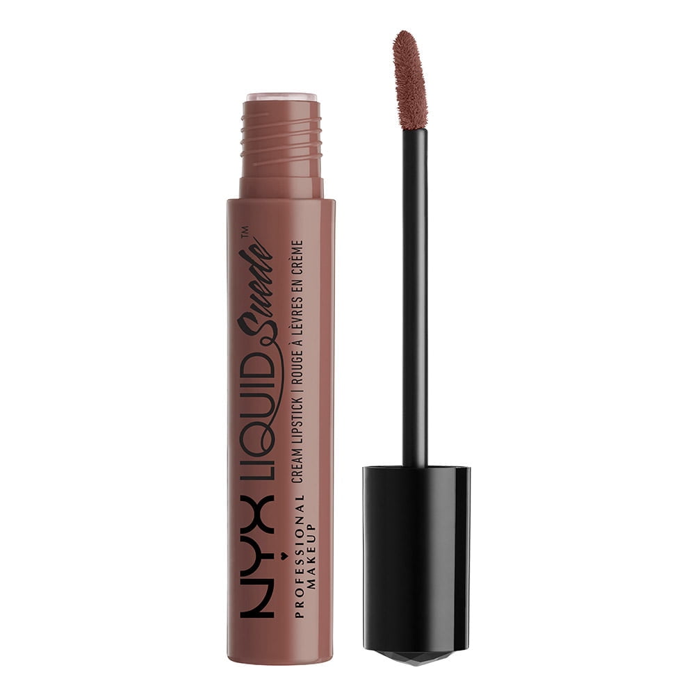 NYX Professional Makeup Liquid Suede Cream Lipstick, Brooklyn Thorn