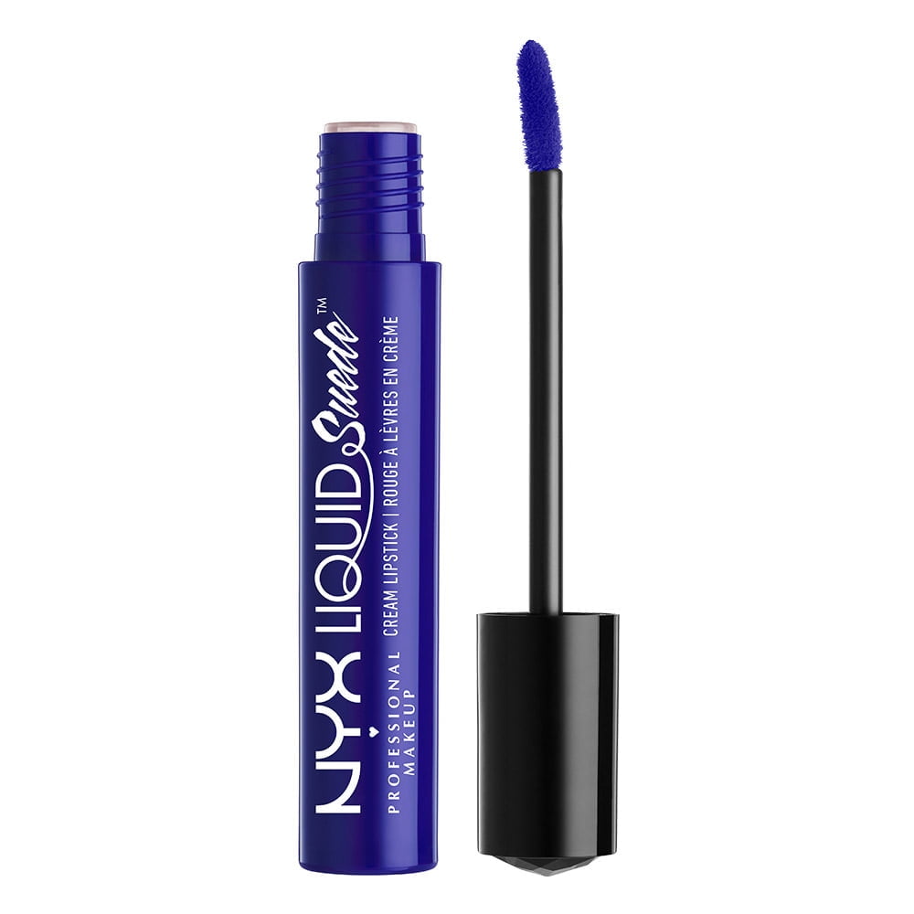 NYX Professional Makeup Liquid Suede Cream Lipstick, Jet Set
