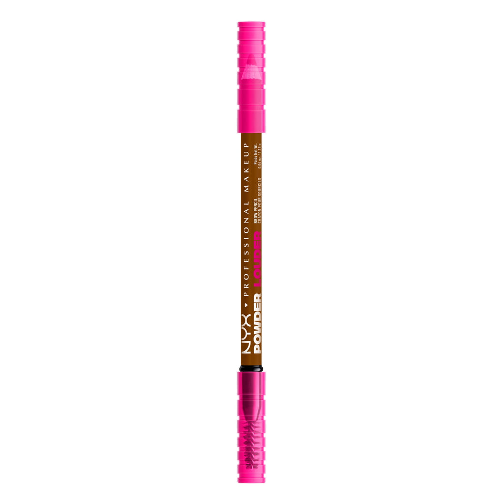NYX Professional Makeup  Powder Louder, Brow Pencil, Auburn, 1 Count, Auburn, 0.04 oz