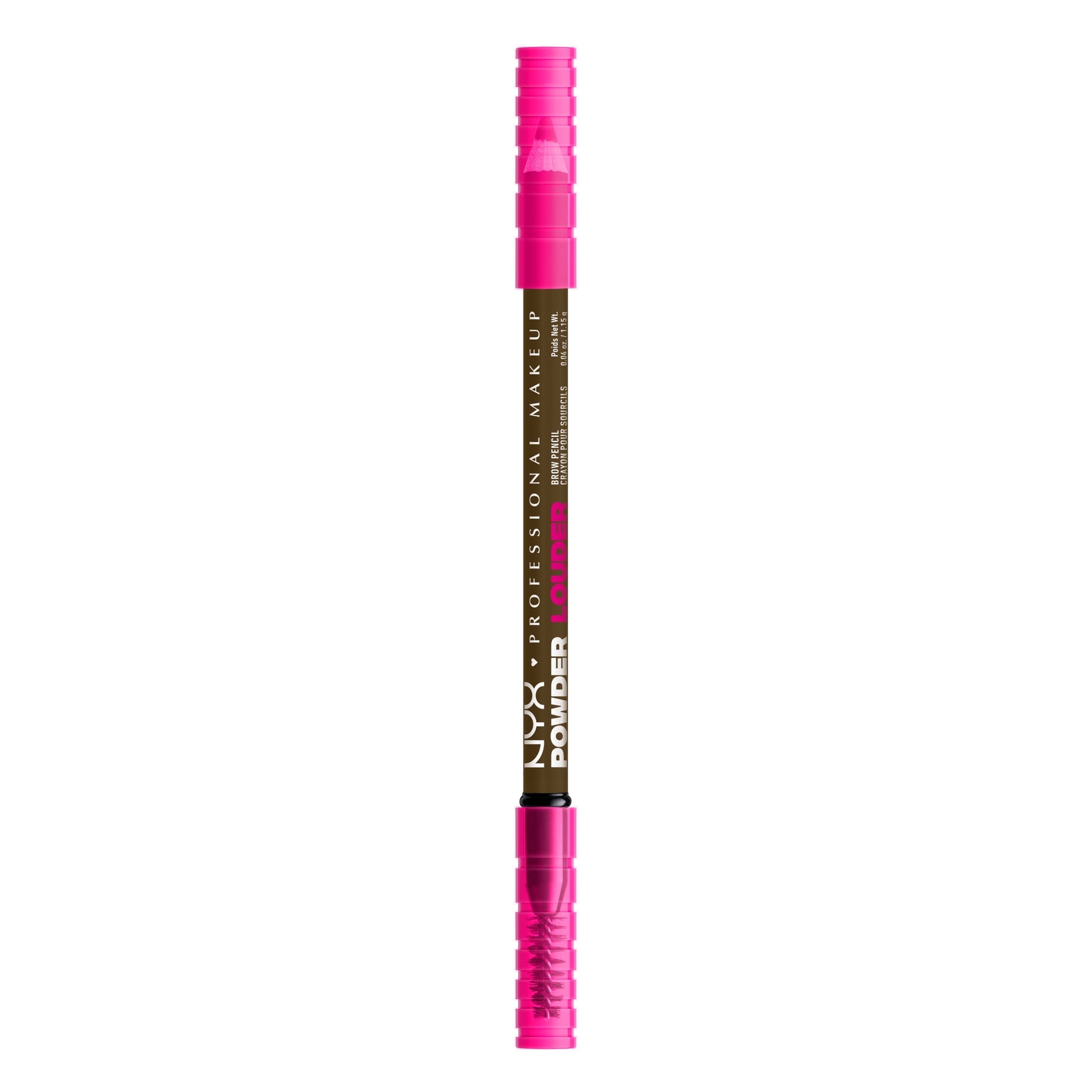 NYX Professional Makeup  Powder Louder Brow Pencil, Taupe