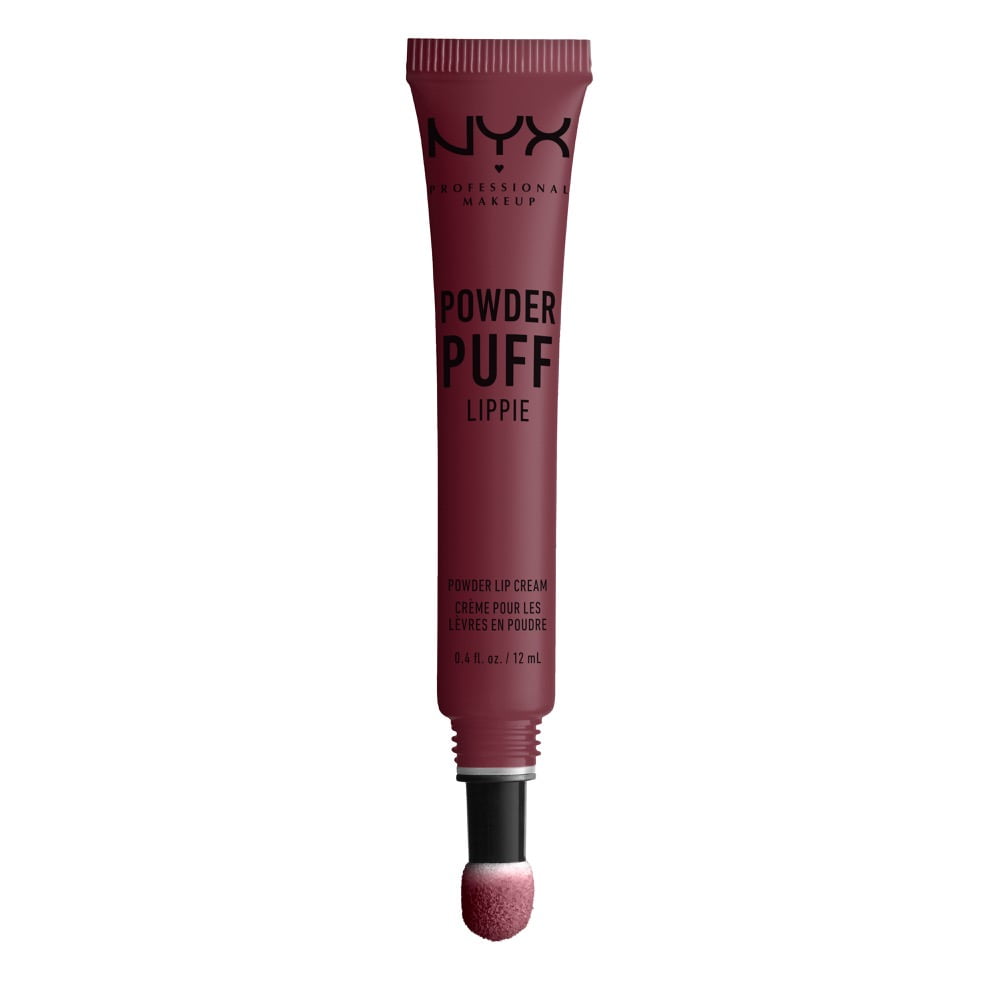 NYX Professional Makeup Powder Puff Lippie Powder Lip Cream, Moody