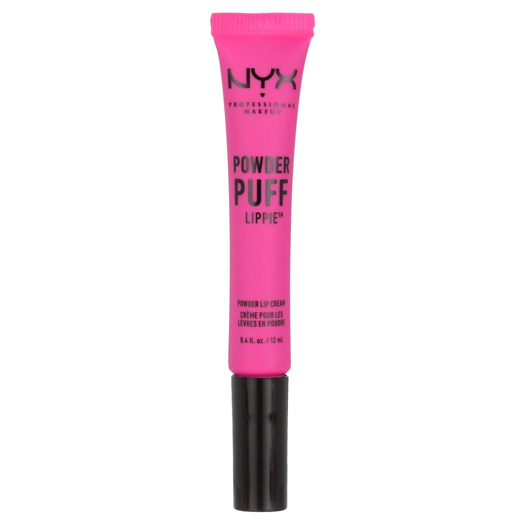 NYX Professional Makeup Powder Puff Lippie Powder Lip Cream, Teenage Dream