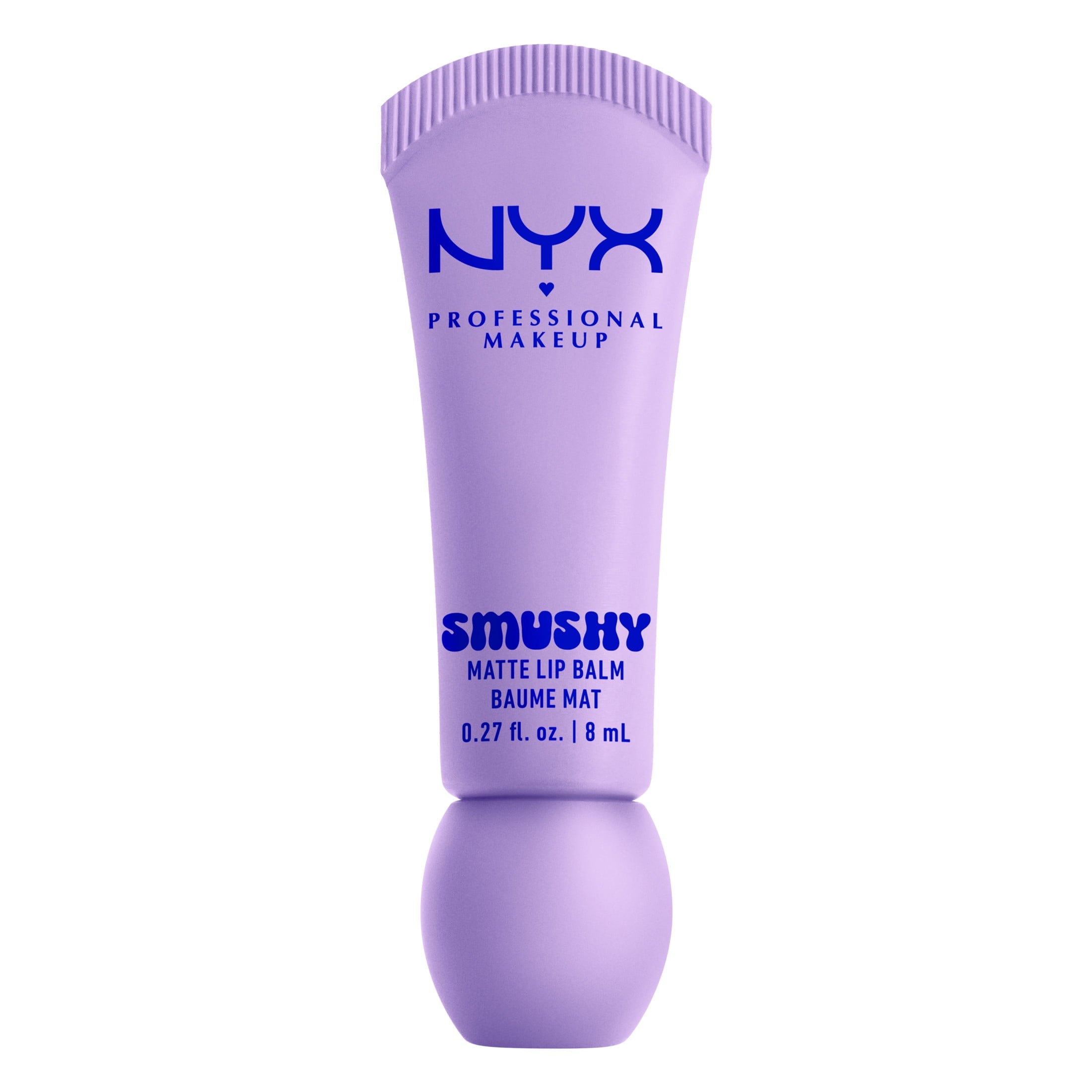 NYX Professional Makeup Smushy Matte Lip Balm, Sugar Smush, Clear, 0.27 fl oz